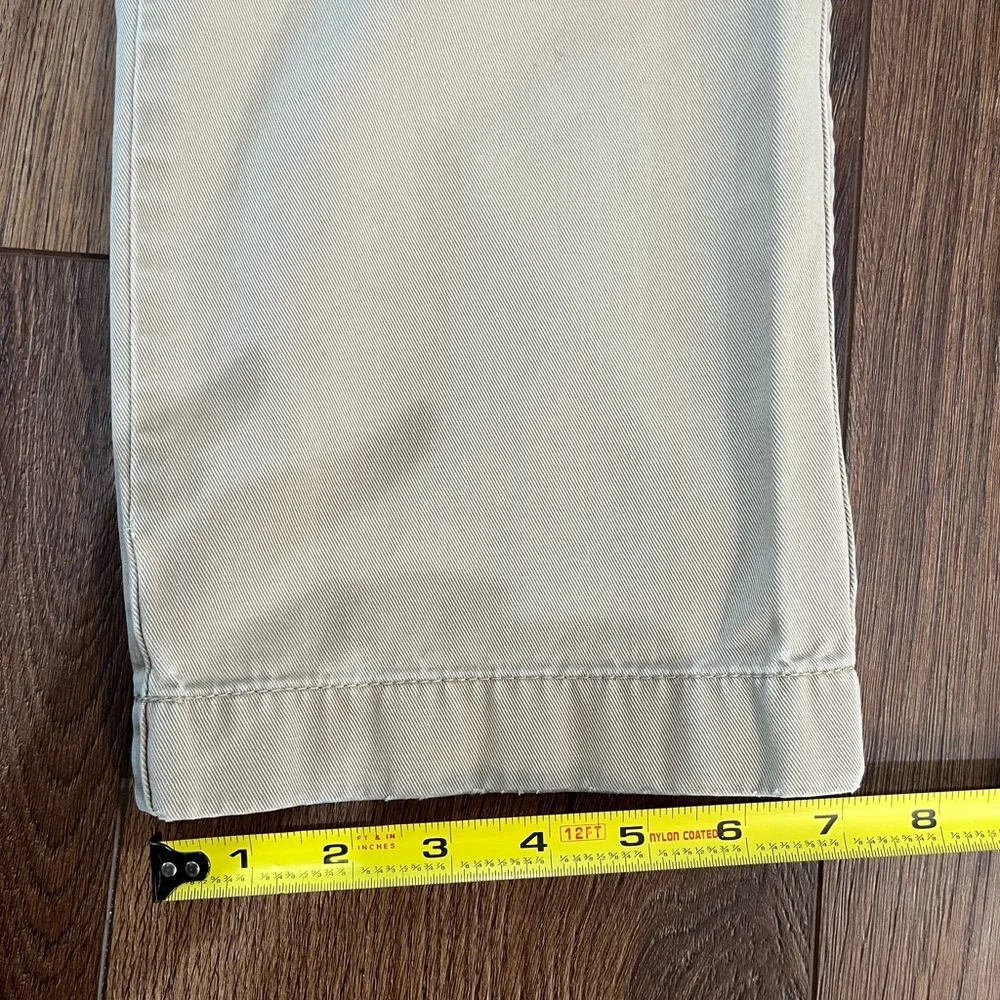 J.Crew Classic Fit Men’s Khaki Chino Pants Cotton Straight Leg Size 32x32(32x31)